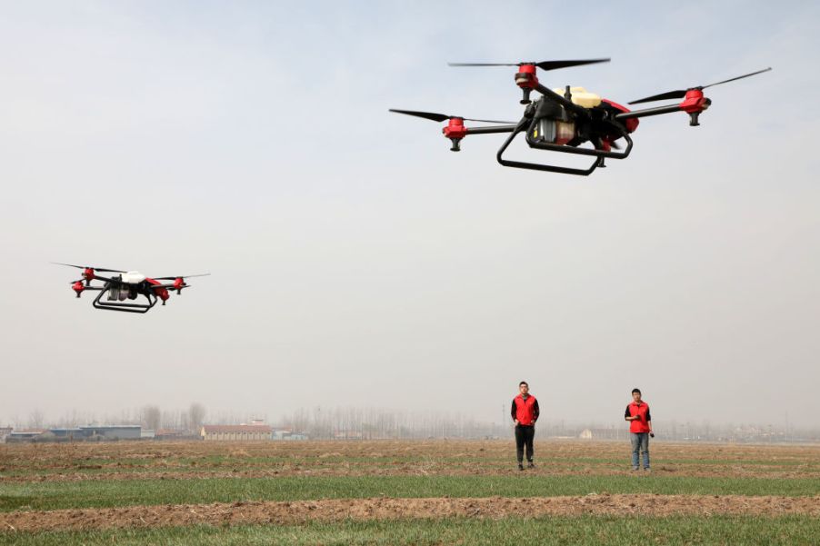 cloud seeding with drones