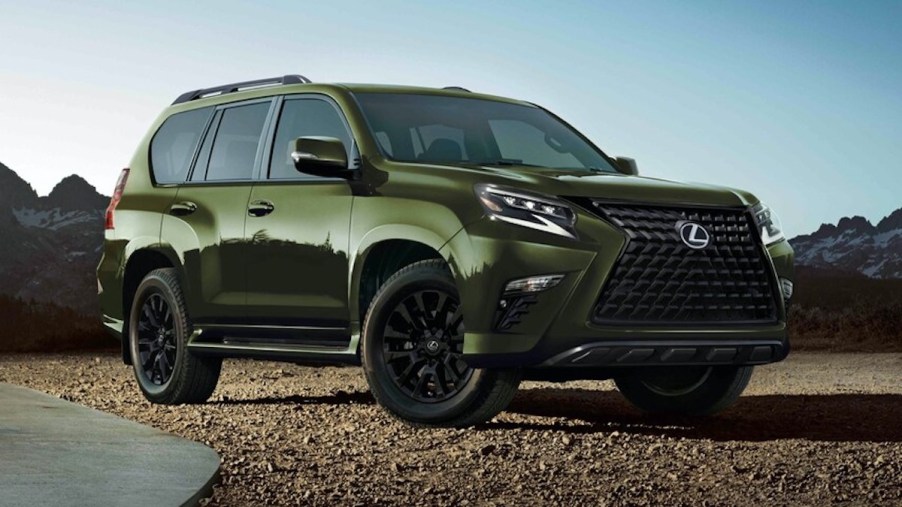 2022 Lexus GX Black Line Edition in the new Nori Green