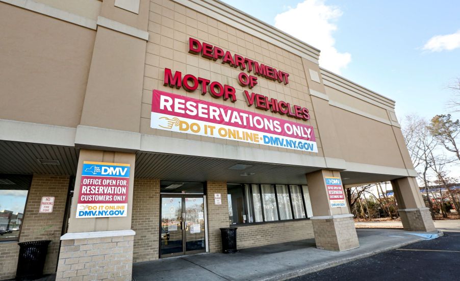 A Department of Motor Vehicles in Medford, New York