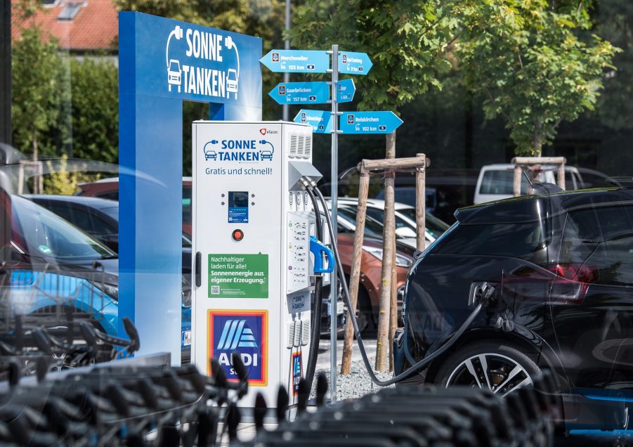 EV charging stations