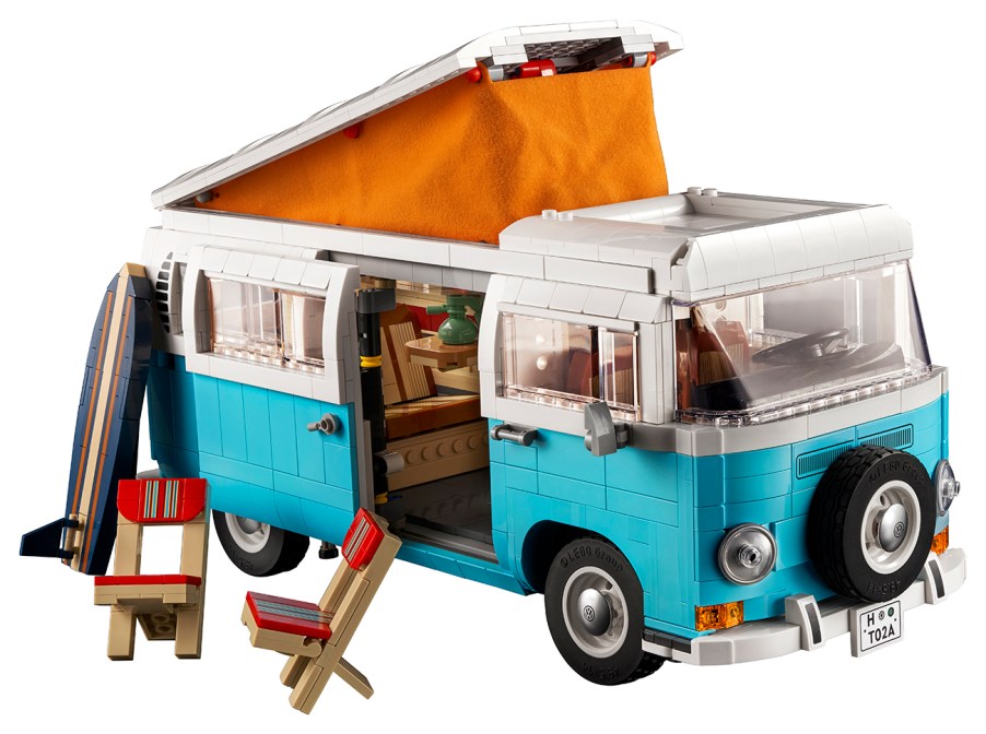 The Volkswagen T2 Camper van Lego set