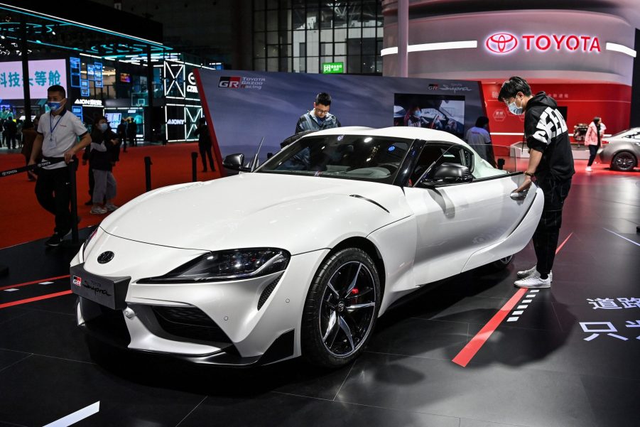 A Toyota Supra GR