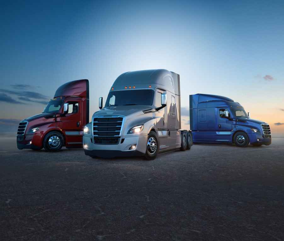 Freightliner Cascadia Semi-Truck Lineup