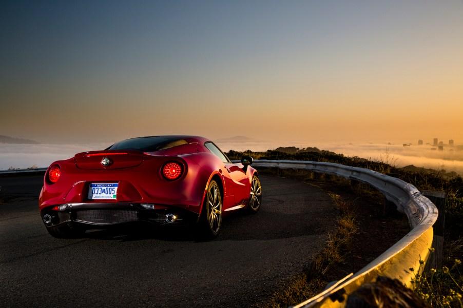 The Alfa Romeo 4C is one of the ddiscontinued cars, cancelled after 2021. | Stellantis