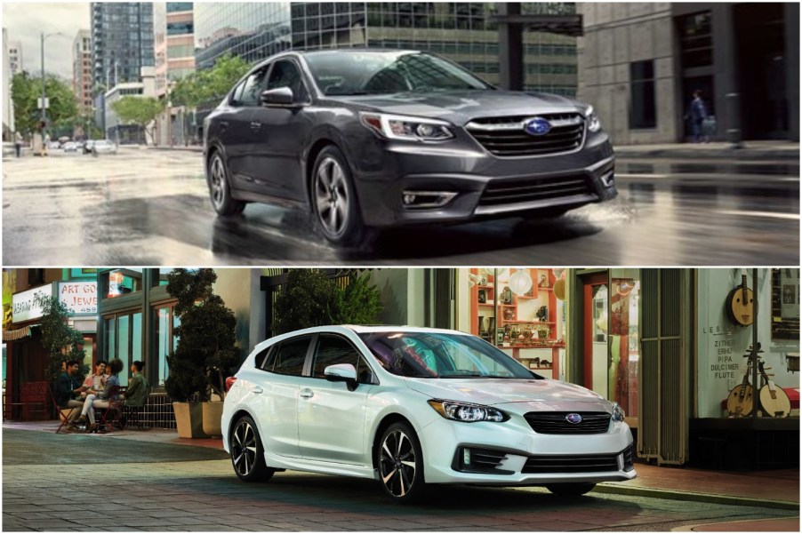 Kelley Blue Book: 2022 Subaru Impreza verse the 2022 Subaru Legacy