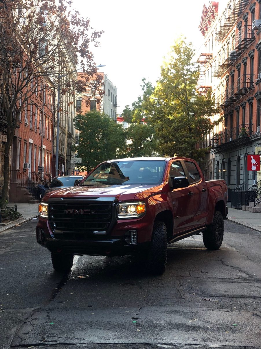 2022 GMC Canyon AT4 on Jones Street in NYC