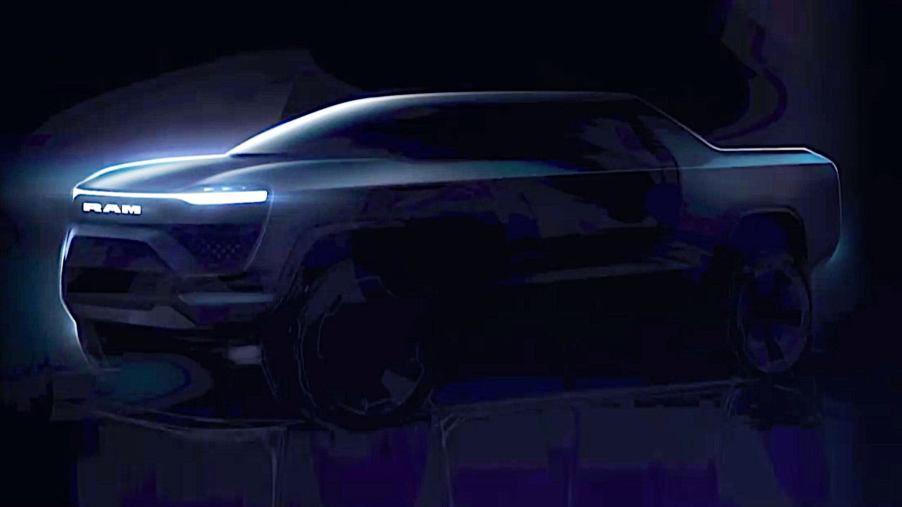 Ram 1500 EV teaser