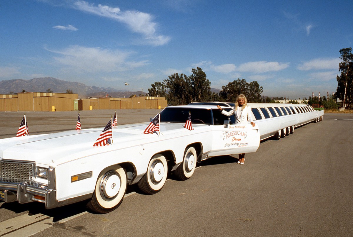 The World's Longest Limo Is Back! It Has 26 Wheels and a Helipad!