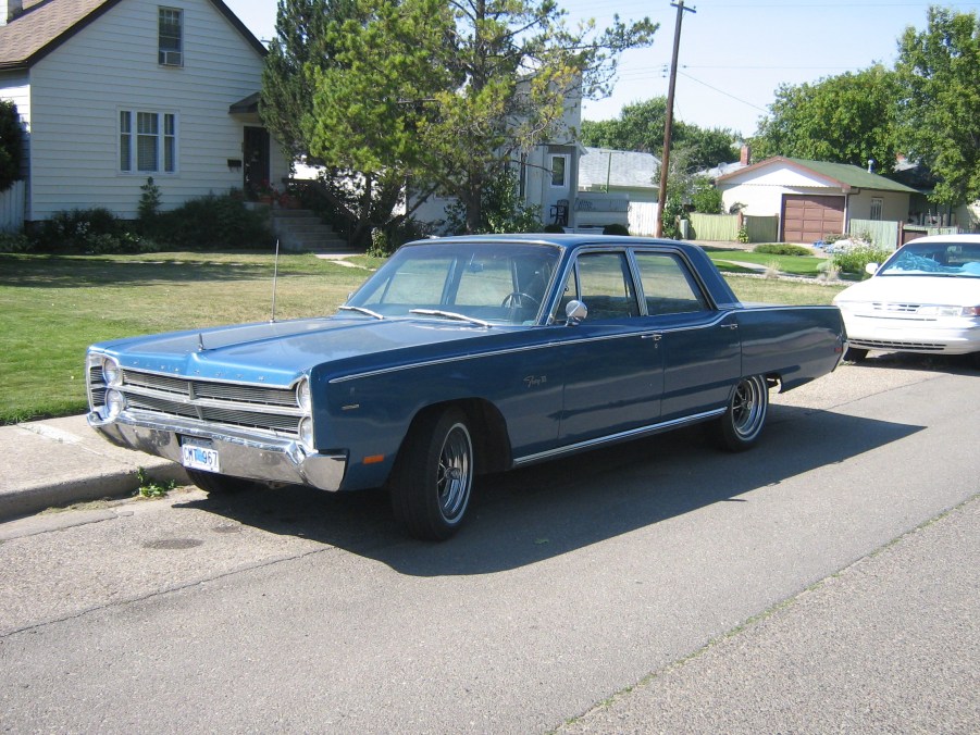 Plymouth Fury similar to the moonshiner talked about in this story