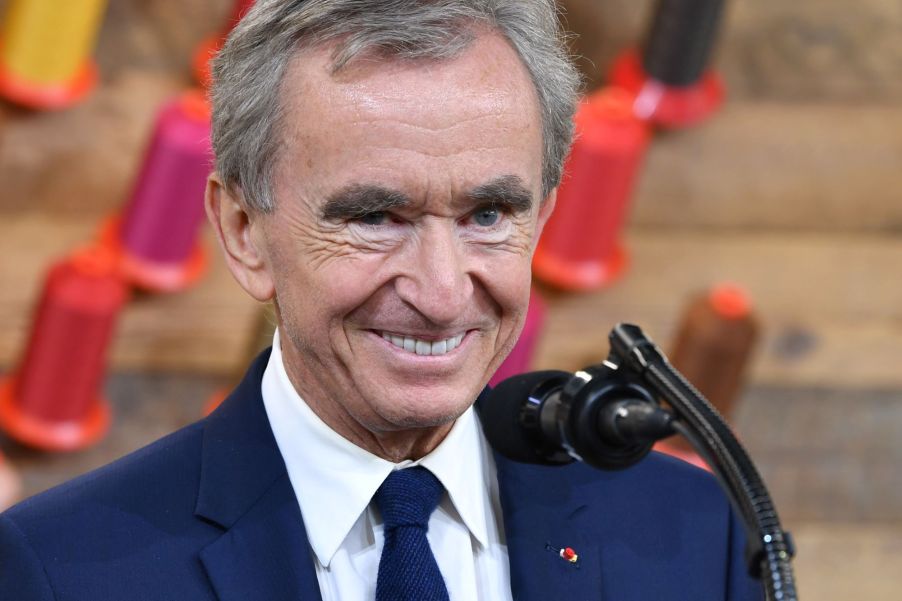 Bernard Arnault, owner of the Luis Vuitton's Megayacht.