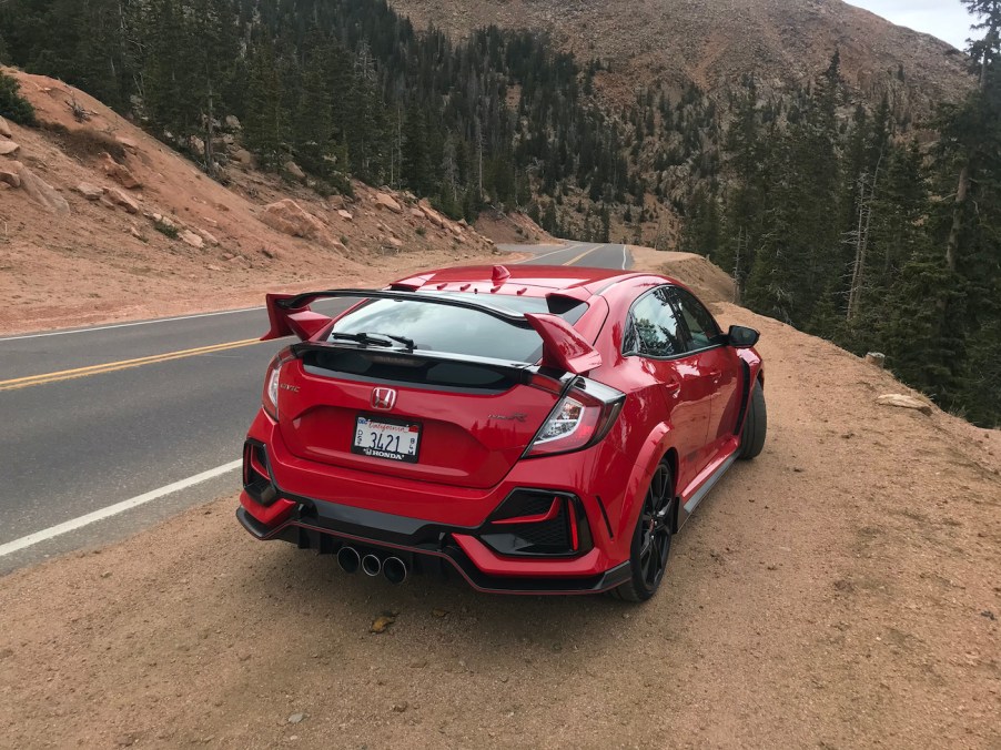 2021 Honda Civic Type R rear view