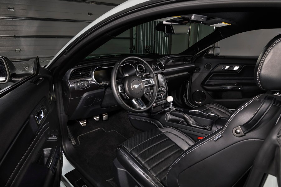 The 2024 Ford Mustang will have a manual, just like this S550 Ford Mustang Mach 1.