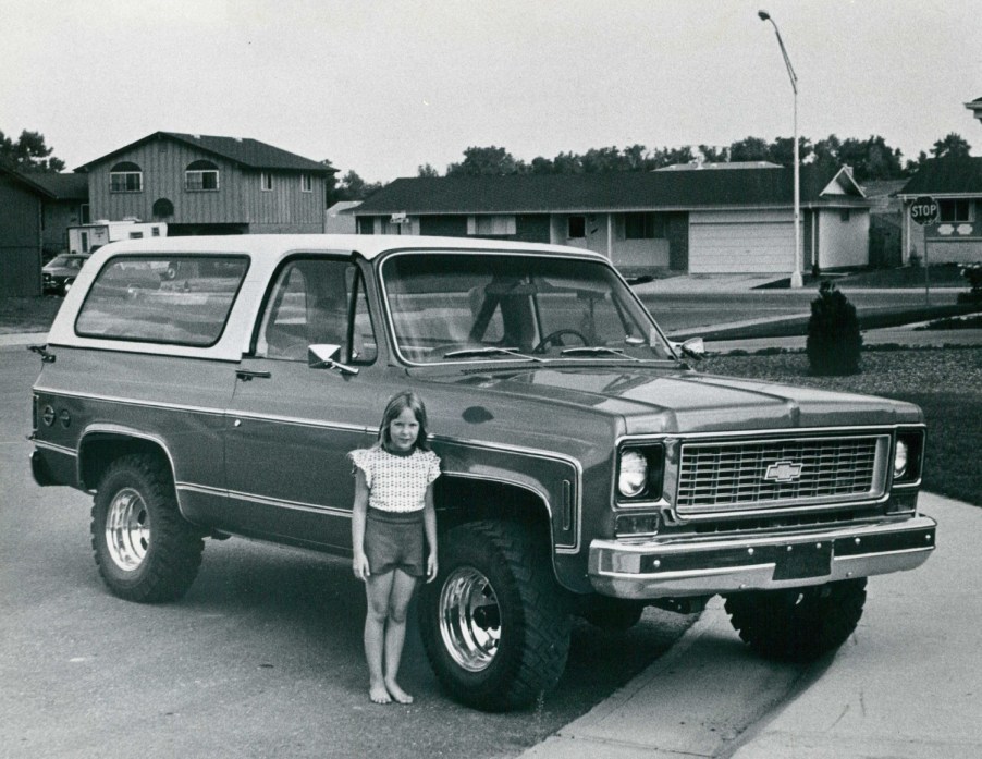 History of the Chevy Blazer SUV like this first generation version