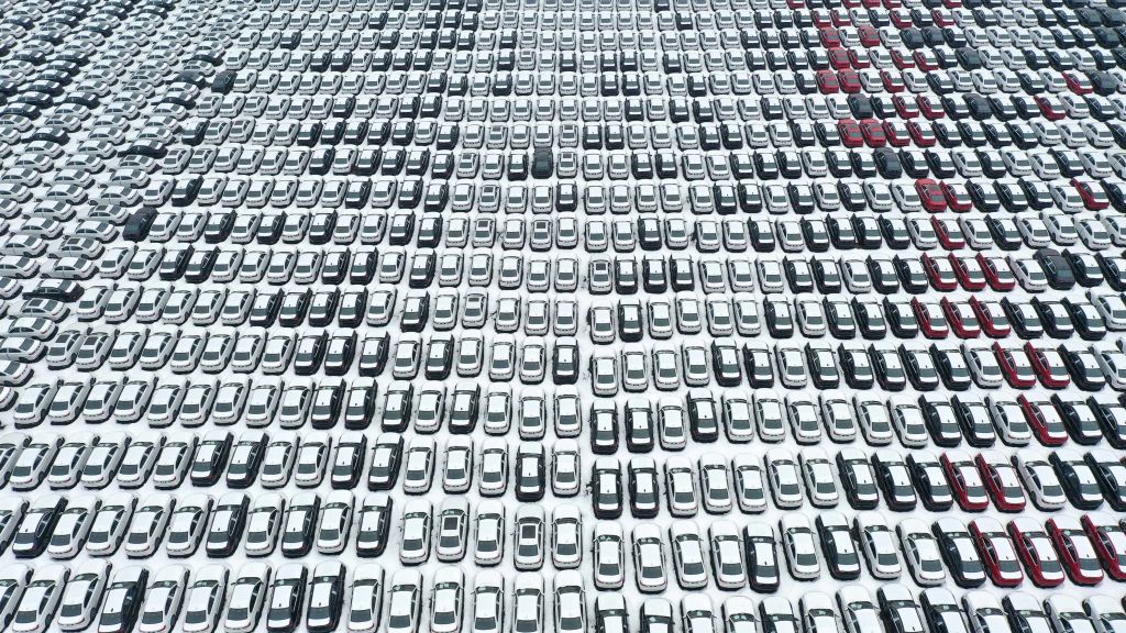 GM Has 100,000 Unbuilt Vehicles Sitting In Massive Parking Lots