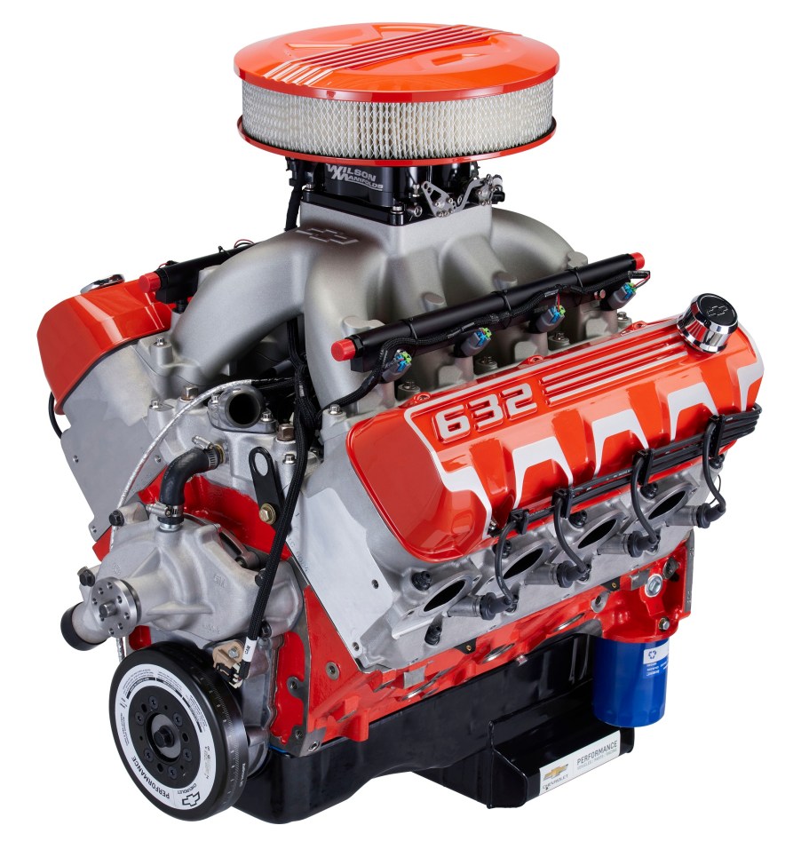 The ZZ632 crate engine is a 1,000 hp heart transplant for cars.