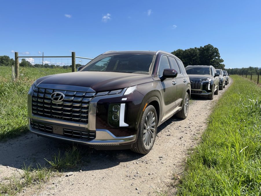 2023 Hyundai Palisade off-roading