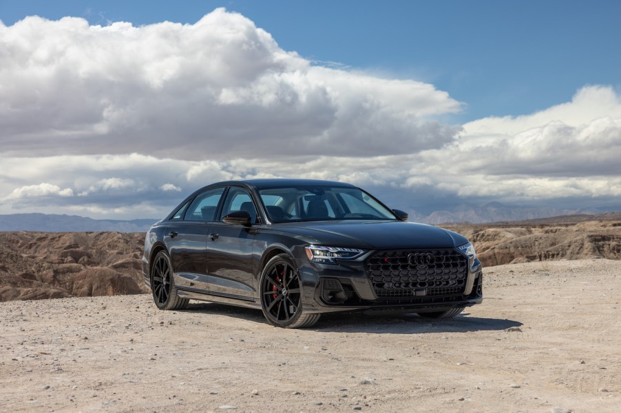 2022 Audi S8 in black