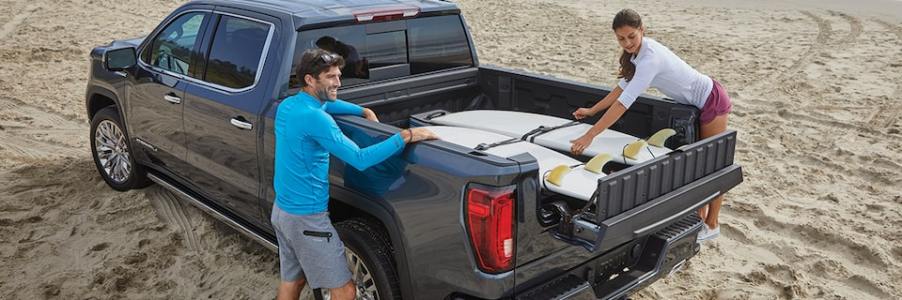 2022 GMC Sierra with MultiPro tailgate