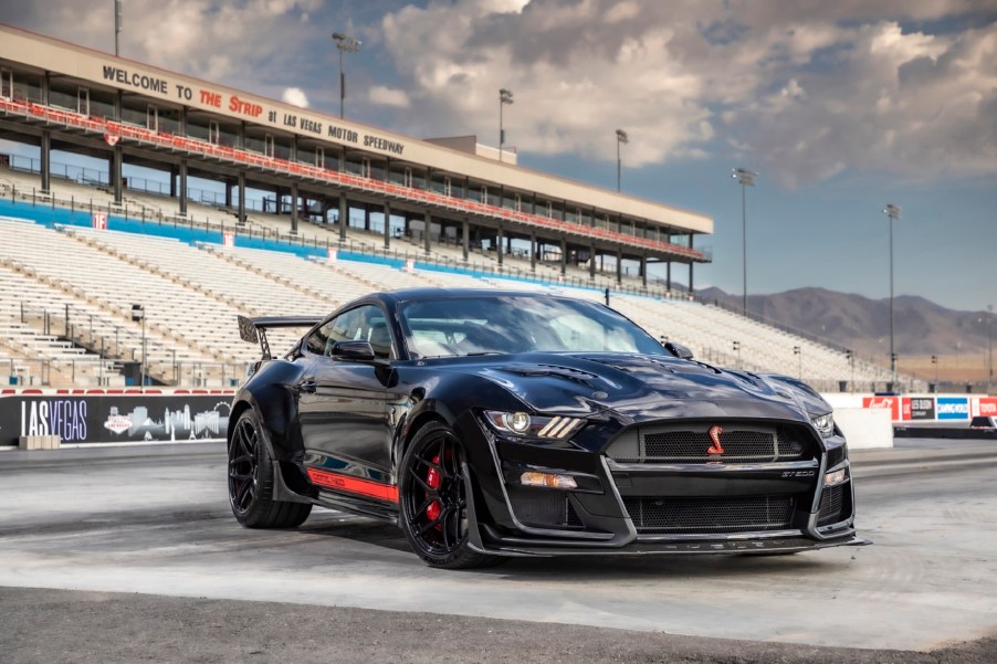 The Mustang Shelby GT500 CODE RED is the most powerful Shelby Mustang ever and a serious track car.