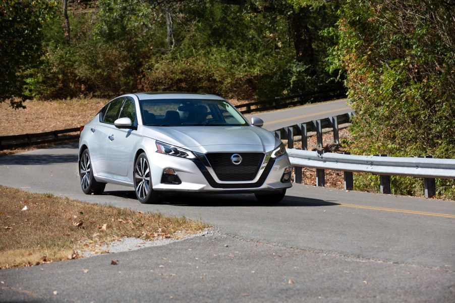 The 2022 Nissan Altima's safety scores are suspect following the IIHS' reevaluation of its side impact crashworthiness.