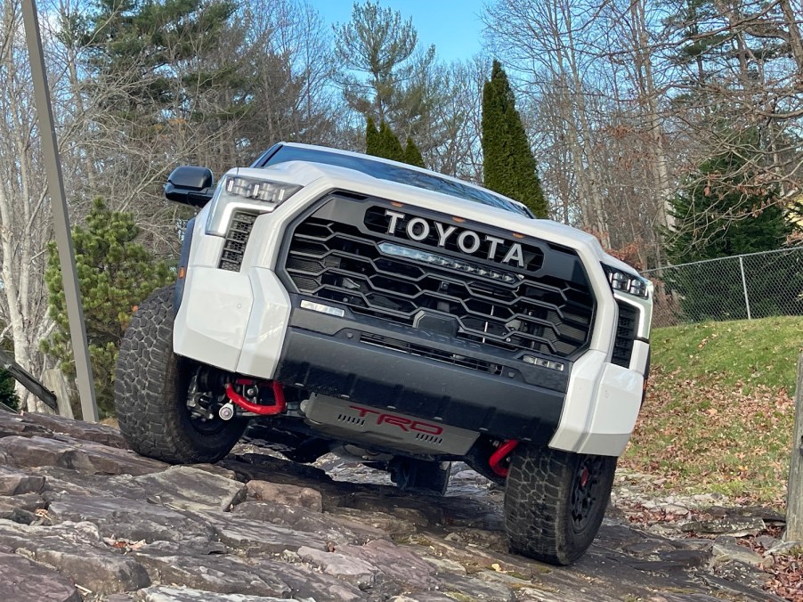 2023 Toyota Tundra TRD Pro off-roading