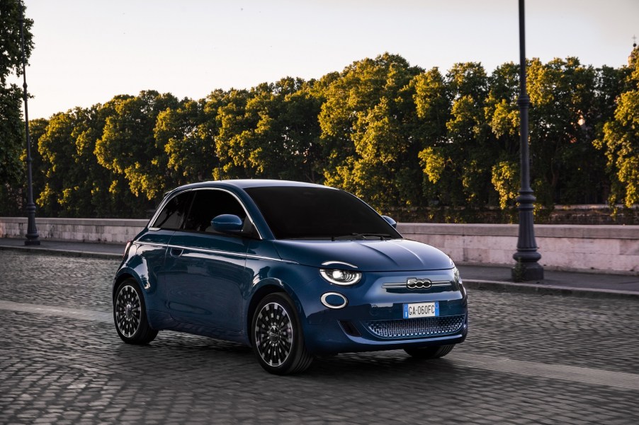 The electric 500, the FIAT 500e, promises to be a new, stylish EV hatchback.