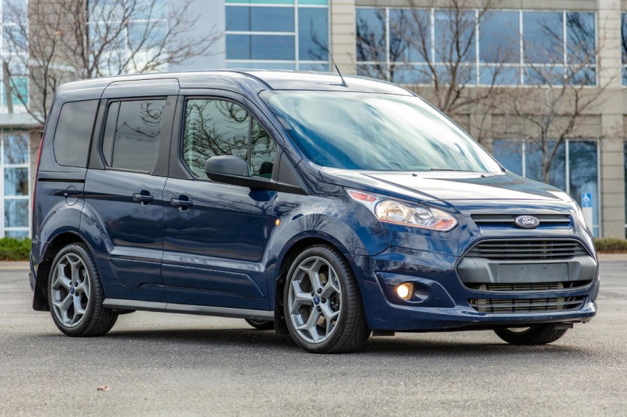 The Ford Transit Connect ST is a performance twist on Ford's passenger van.