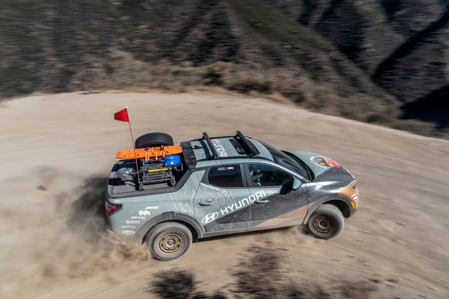 2023 Hyundai Rebelle Rally Santa Cruz truck