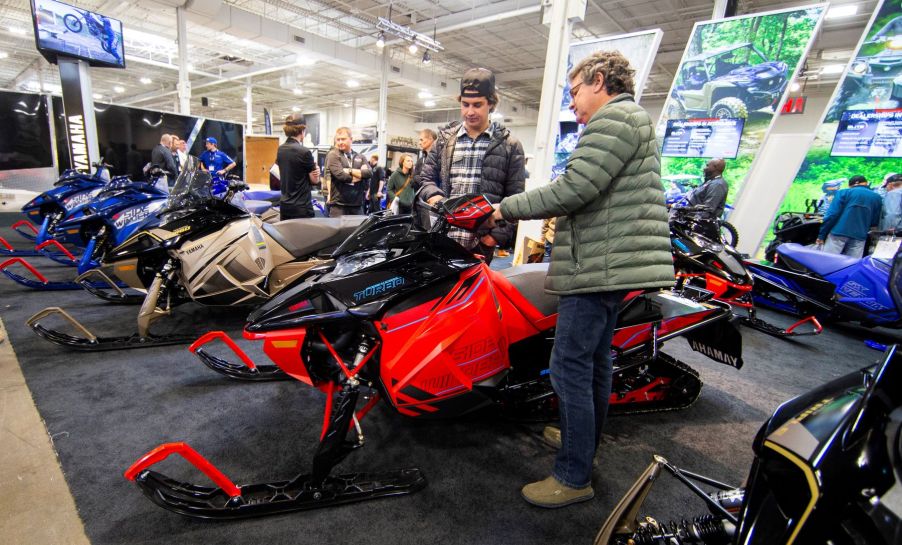 The 2022 Toronto International Snowmobile, ATV & Powersports Show held in Mississauga, Toronto, Canada