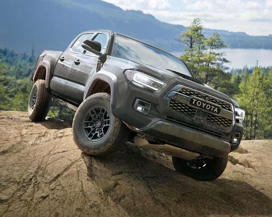 2022 Toyota Tacoma TRD Pro off-roading