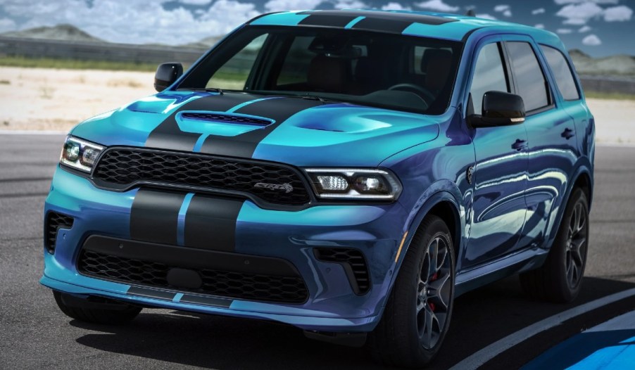 2023 Dodge Durango SRT Hellcat on a track