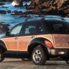 Promo photo of a woodie version of the Chrysler PT Cruiser