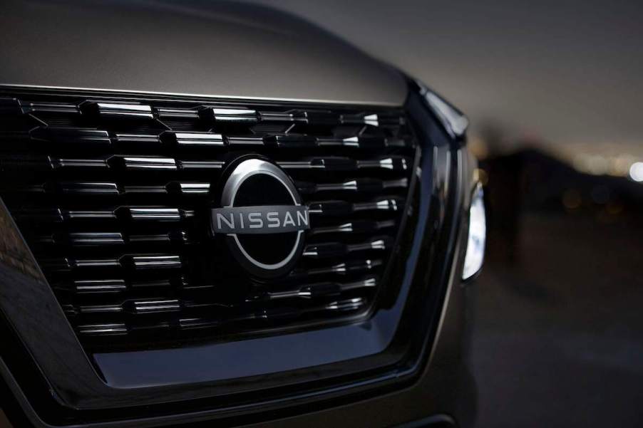 A close up of a 2023 Nissan Rogue, which is one of the best compact SUVs.