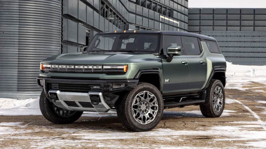 GMC Hummer EV SUV production