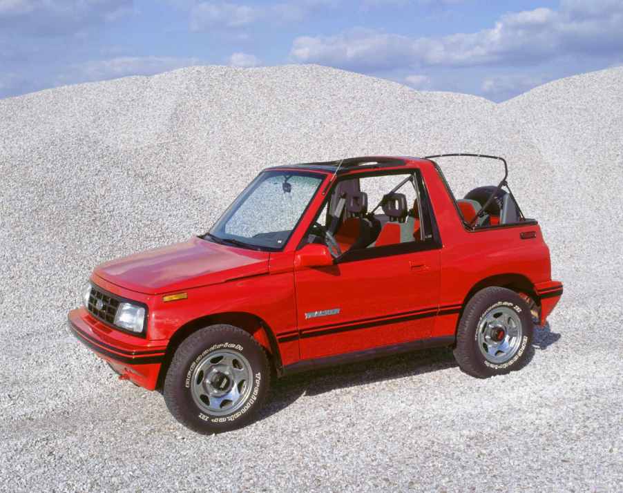 The 1990 Geo Tracker was a precursor to the Chevy Tracker