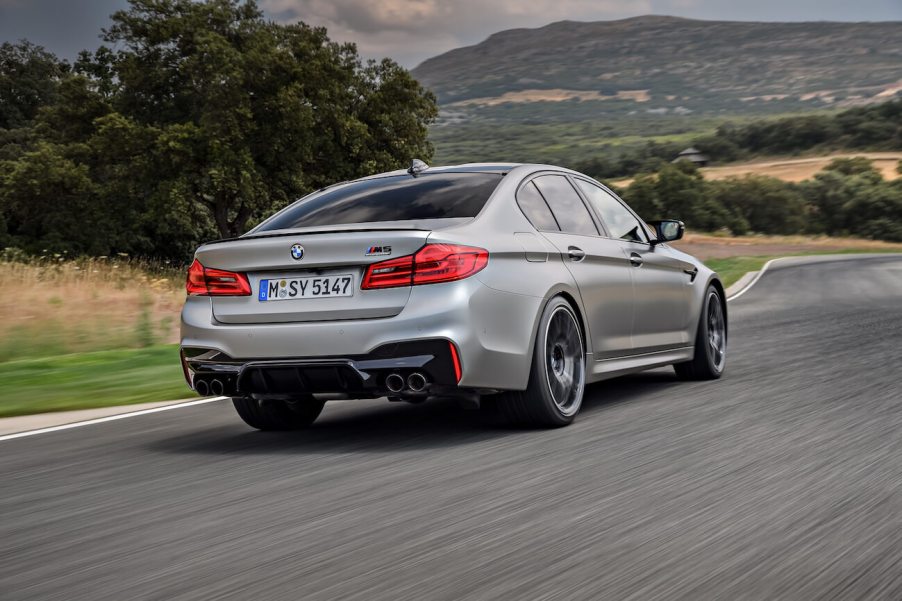 2018 BMW M5 Comp Silver