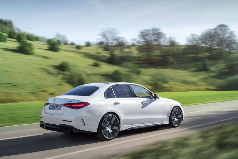 2023 Mercedes-AMG C43 White