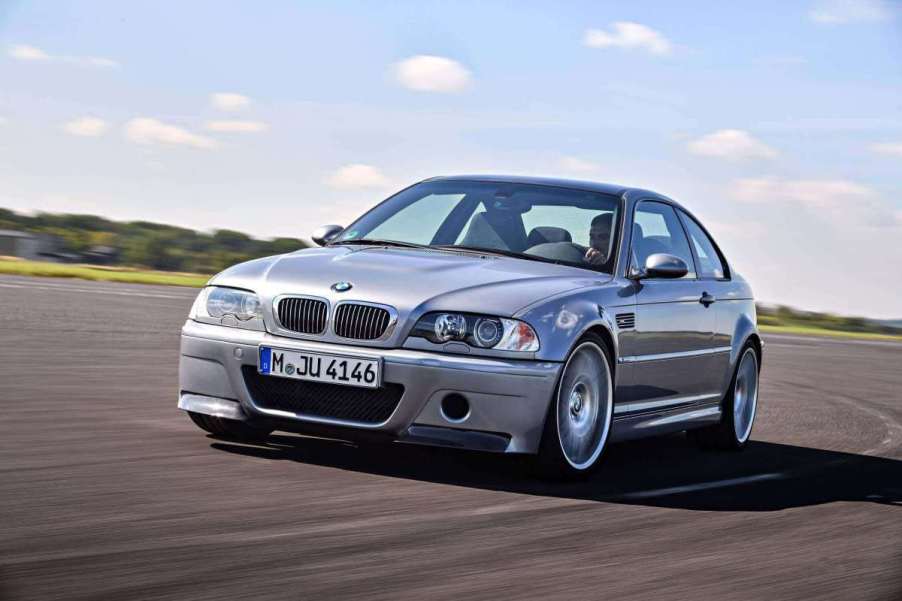 The E46 BMW M3, like this one in silver, is the least reliable M3 model according to real owners.