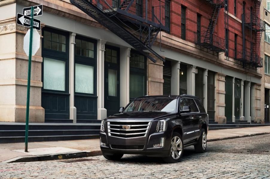 A black 2015 Cadillac Escalade