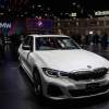 Attainable luxury car: A BMW M340i xDrive sedan on display at the 2021 Bangkok International Motor Show