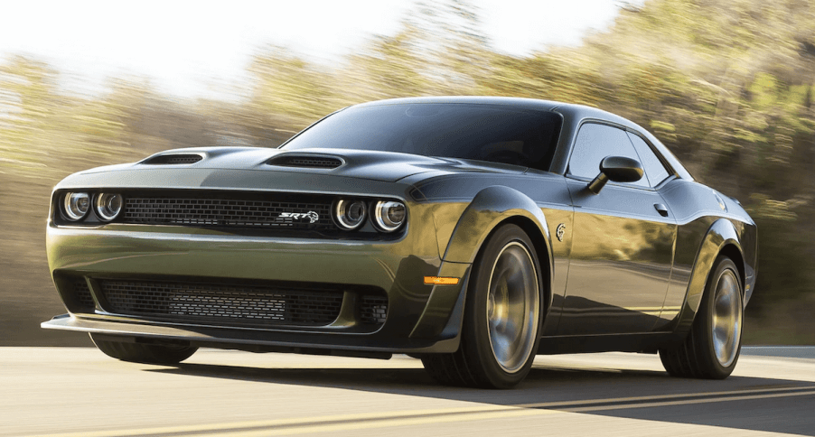 Green 2023 Dodge Challenger Hellcat Jailbreak