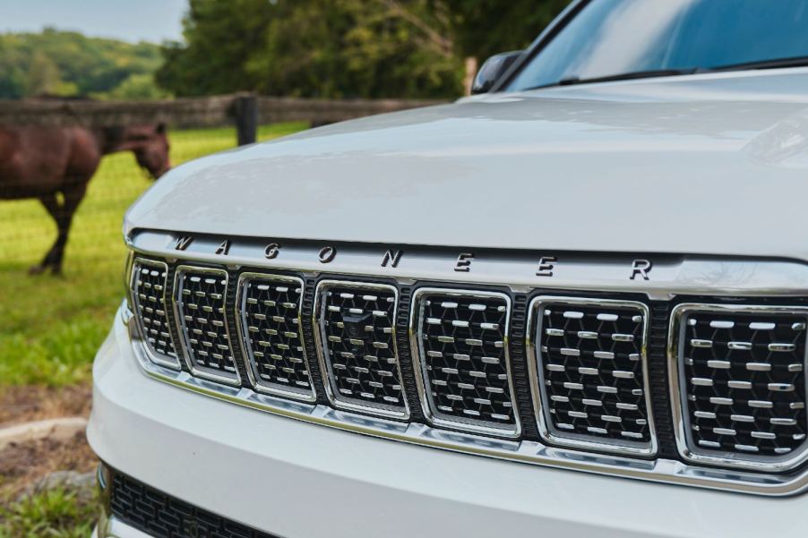 2023 Jeep Grand Wagoneer from the front