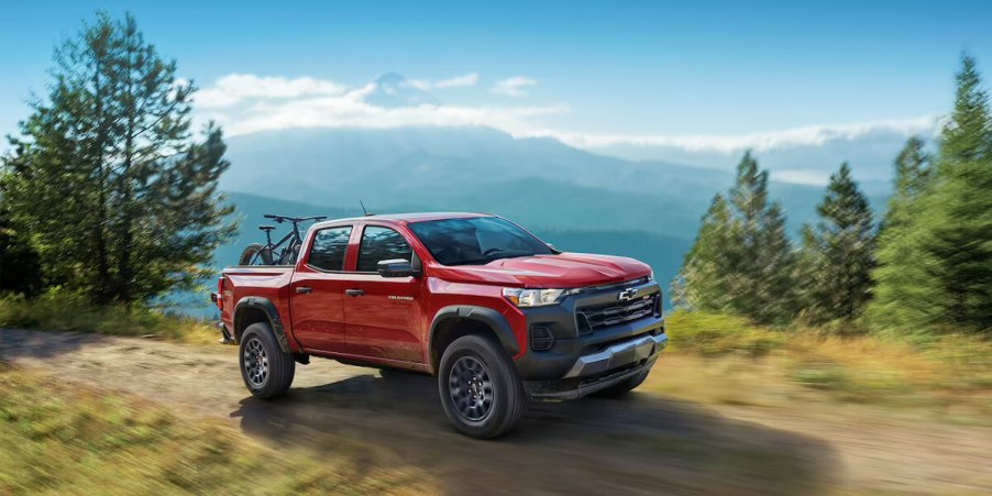 The 2023 Chevy Colorado Trail Boss is a decent off-road truck.