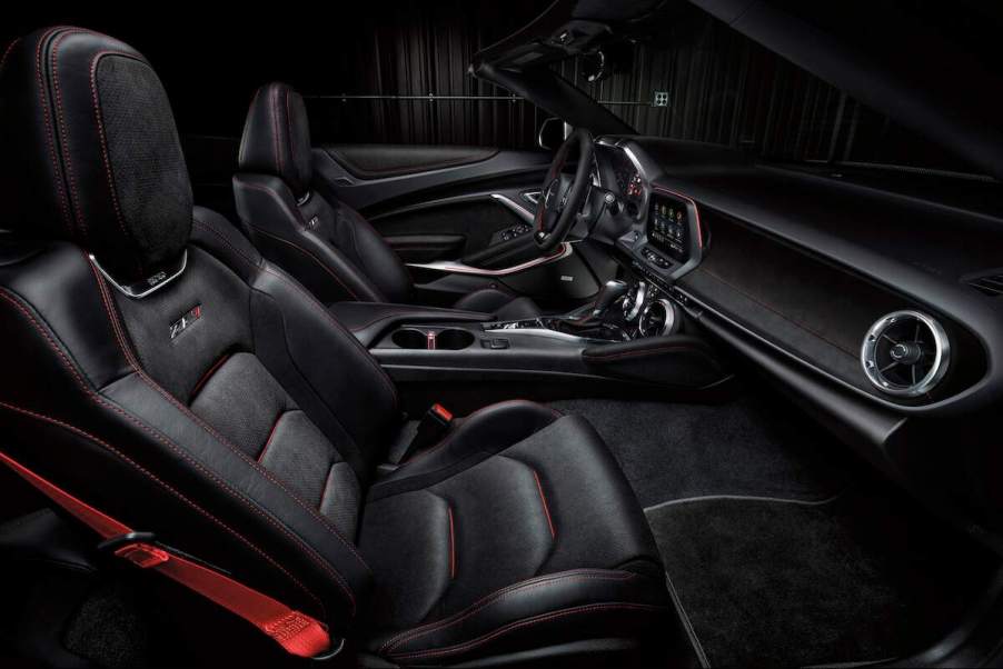 2023 Chevy Camaro ZL1 cockpit