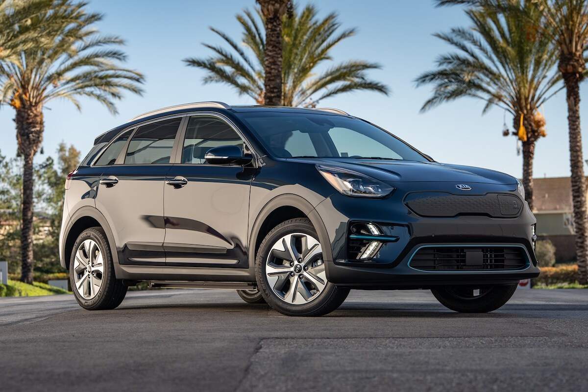 2020 Kia Niro EV charging