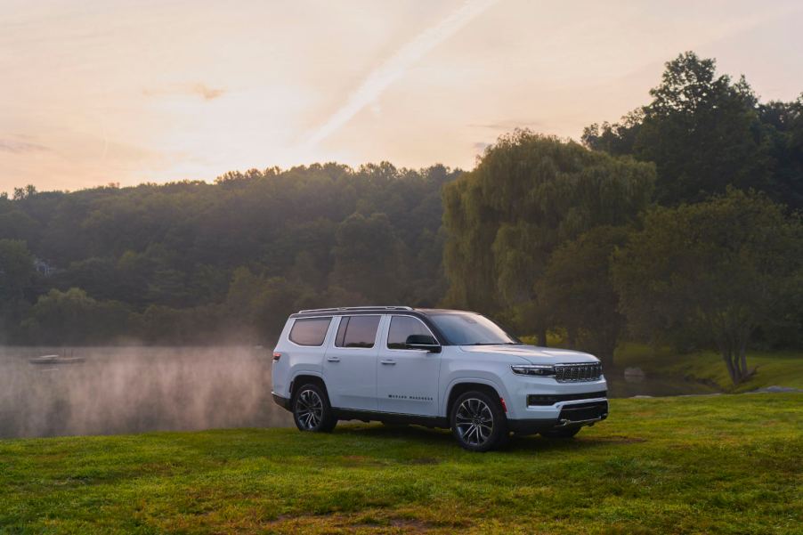 This large SUV is the 2023 Jeep Grand Wagoneer