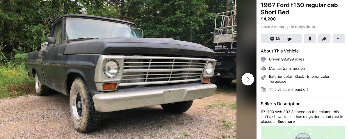 These are 5 Tips for Finding Cool, Cheap Trucks on Facebook Marketplace