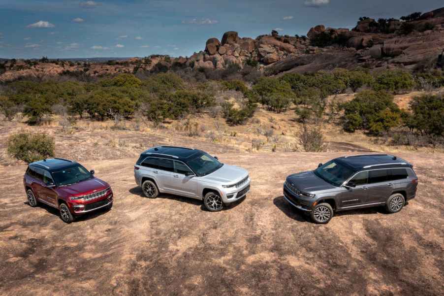 The 2023 Jeep Grand Cherokee family