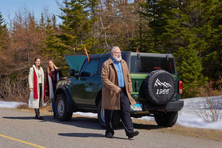 Hallmark uses this Ford Bronco in Everything Christmas