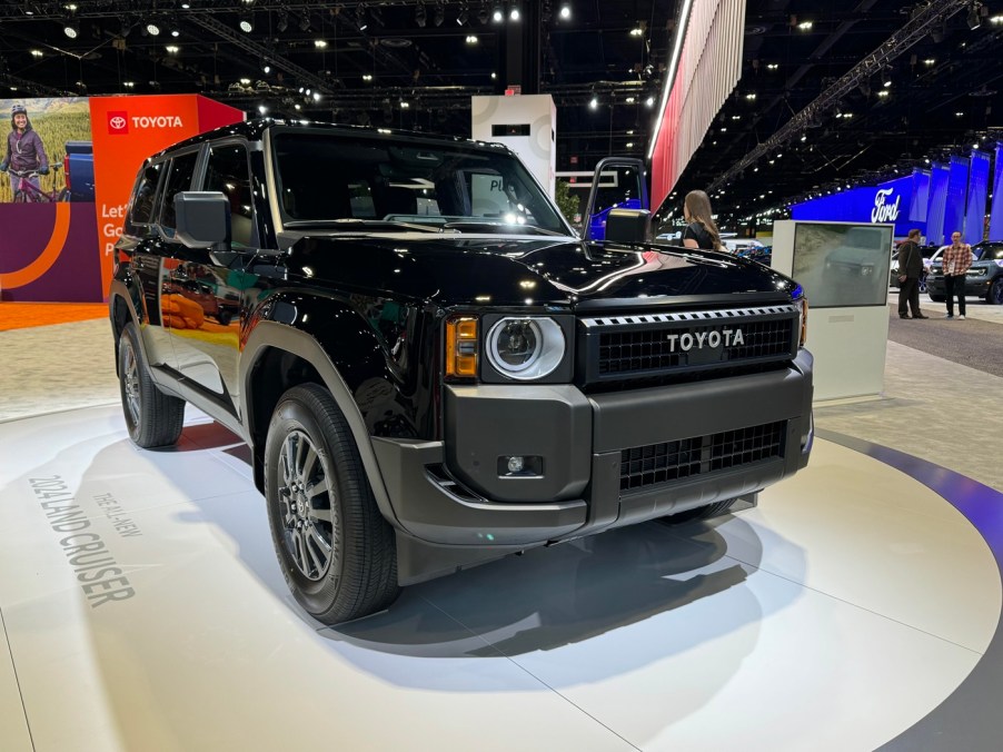 The 2024 Toyota Land Cruiser at the Chicago Auto Show